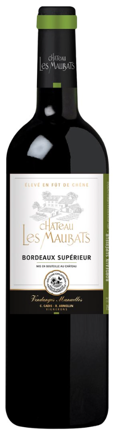 Château Les Maubats Bordeaux Supérieur Fût de chêne Bottle Preview