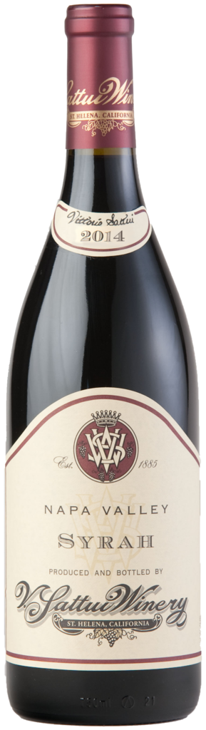 V. Sattui Winery Napa Valley Syrah Bottle Preview