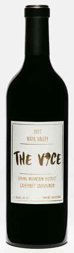 The Vice Napa Valley Wines The Vice, Cabernet Sauvignon, Spring Mountain, Napa Valley Bottle Preview