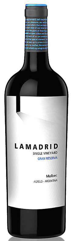 Lamadrid Estate Wines Lamadrid Gran Reserva Malbec Bottle Preview