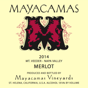 Mayacamas Vineyards Merlot Bottle Preview