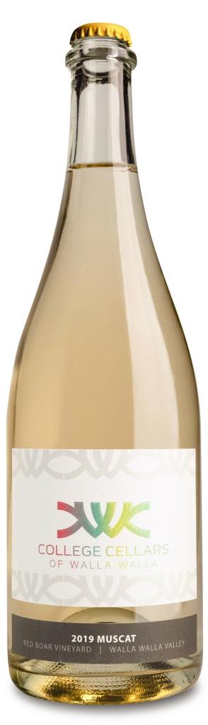 College Cellars of Walla Walla Muscat Bottle Preview