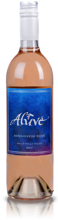 ALUVÉ Sangiovese Rosé Bottle Preview
