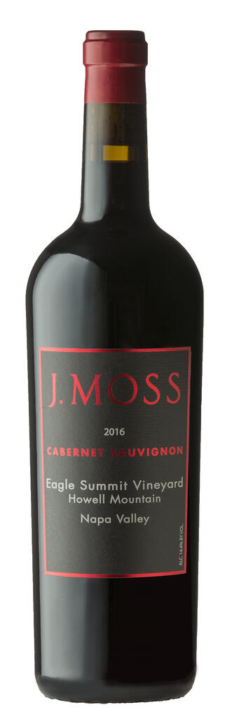 J. Moss 2016 Eagle Summit Vineyard, Howell Mountain Cabernet Sauvignon Bottle Preview