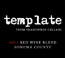 Shadowbox Cellars Template Red Blend Bottle Preview
