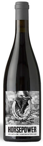 Horsepower Vineyards Grenache Fiddleneck Vineyard Bottle Preview