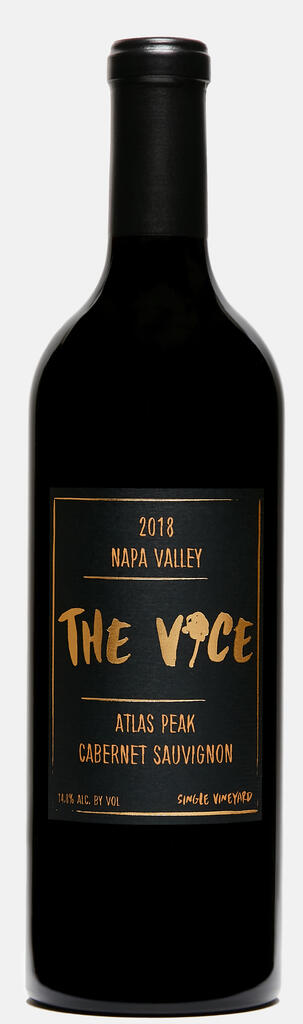 The Vice Napa Valley Wines Batch #39 "Carly & Kenny", Cabernet Sauvignon, Atlas Peak, Napa Valley, 2018 Bottle Preview