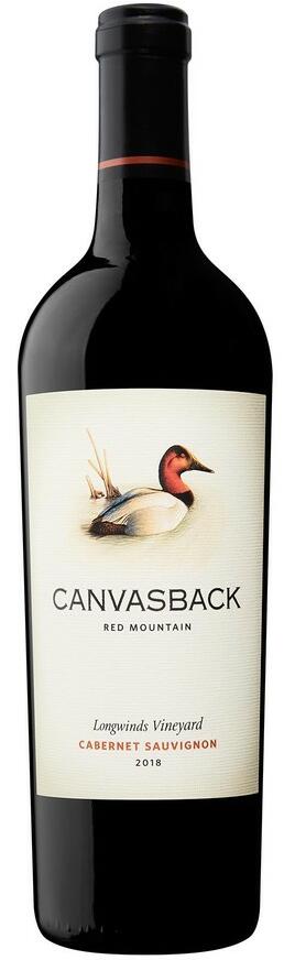 Canvasback Cabernet Sauvignon Longwinds Vineyard Bottle Preview