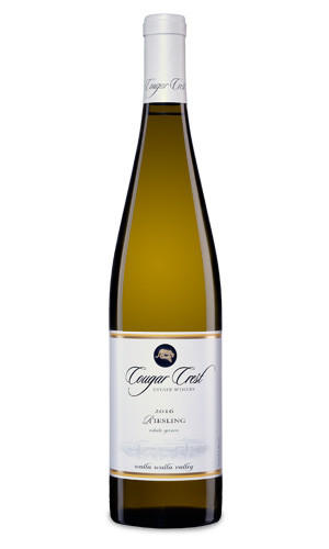 Cougar Crest Estate Winery Riesling Bottle Preview