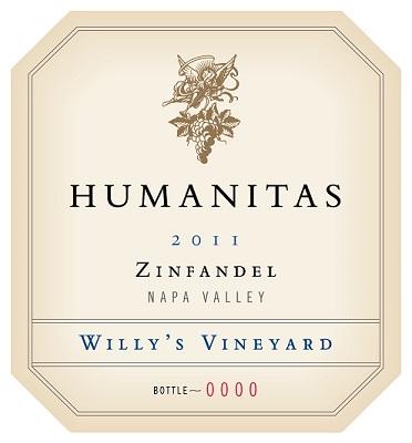 Humanitas Wines 'Good Earth' Zinfandel Willy's Vineyard Bottle Preview