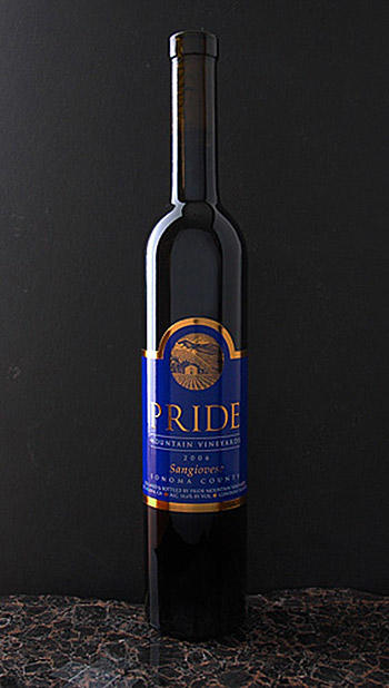 Pride Mountain Vineyards Sangiovese Bottle Preview