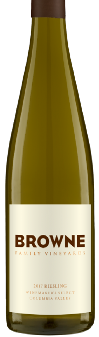 Browne Family Vineyards Riesling Bottle Preview