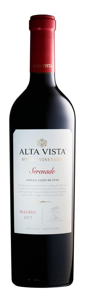 Alta Vista Wines Alta Vista Single Vineyard Serenade Bottle Preview
