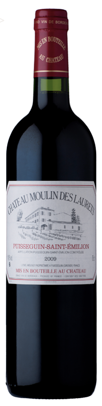 Château Moulin des Laurets Château Moulin des Laurets Puisseguin Saint-Émilion Bottle Preview