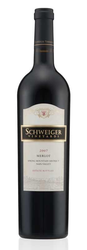 Schweiger Vineyards Merlot Bottle Preview