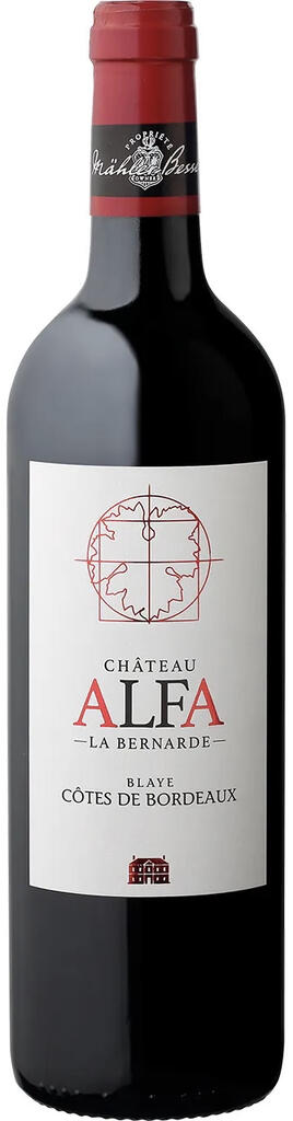 Alfa La Bernarde Château Alfa La Bernarde Blaye Côtes de Bordeaux Bottle Preview
