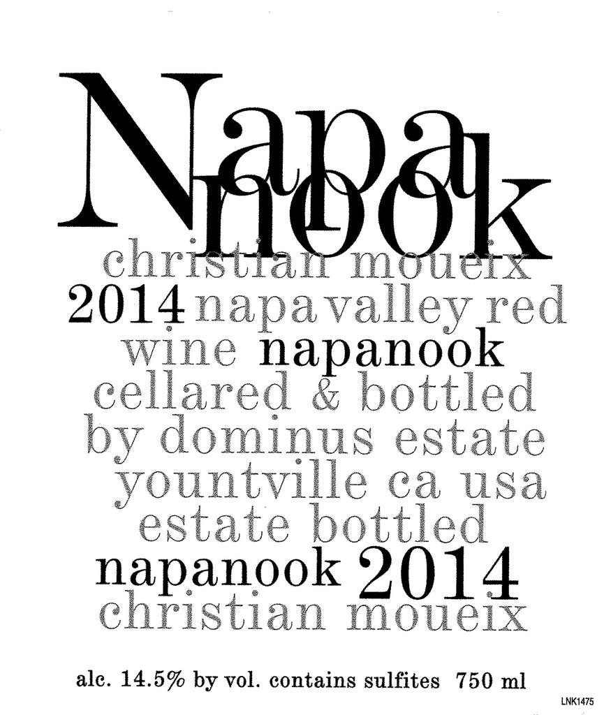 Dominus Estate NAPANOOK Bottle Preview