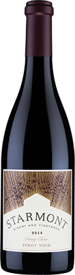 Starmont Winery & Vineyards Pinot Noir, Coury Clone Bottle Preview