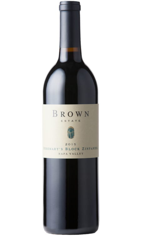 Brown Estate Vineyards Rosemary’s Block Zin Bottle Preview