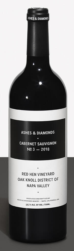 Ashes & Diamonds RED HEN VINEYARD CABERNET SAUVIGNON №3 Bottle Preview