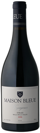 Maison Bleue Voyageur Syrah Bottle Preview