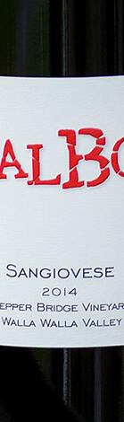Balboa Winery Sangiovese Bottle Preview