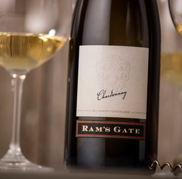 Ram’s Gate Winery Chardonnay, Hudson Vineyard Bottle Preview