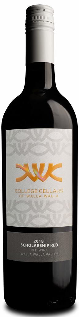 College Cellars of Walla Walla Scholarship Red Bottle Preview
