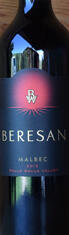 Balboa Winery Beresan Malbec Bottle Preview