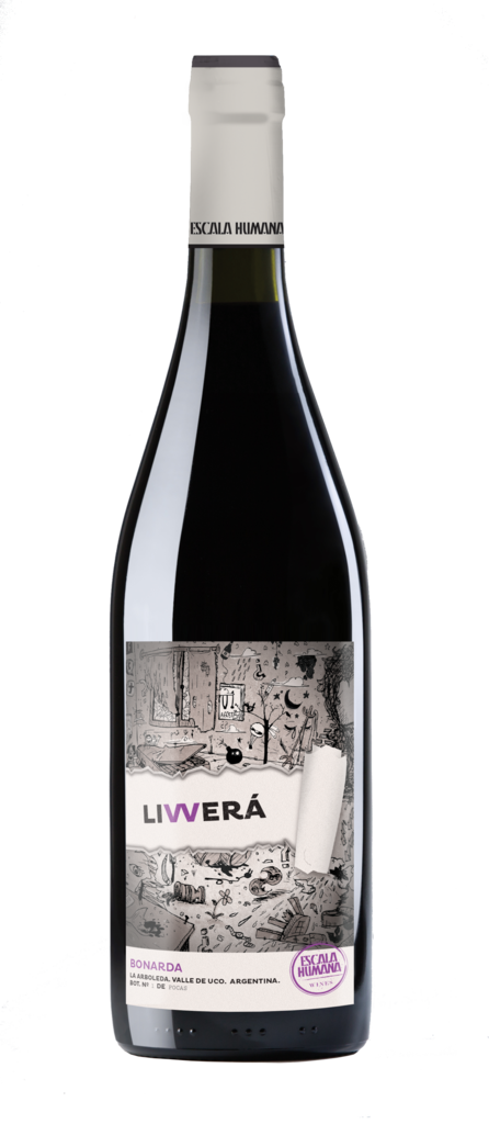 Escala Humana Wines LIVVERÁ Bonarda Bottle Preview