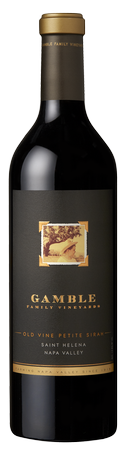 Gamble Family Vineyards Petite Sirah Bottle Preview