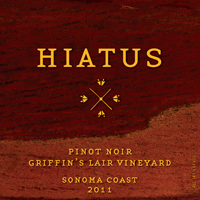 Hiatus Cellars Sonoma Coast Pinot Noir, Griffin’s Lair Vineyard Bottle Preview