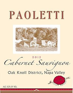 Paoletti Estates Winery Cabernet Sauvignon Bottle Preview