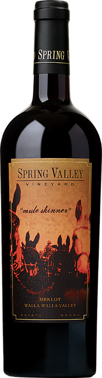 Spring Valley Vineyard Mule Skinner Merlot Bottle Preview