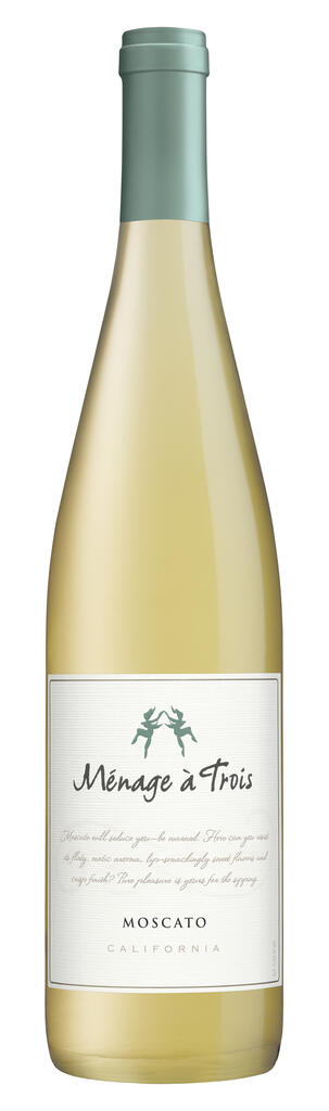 Ménage à Trois Wines Ménage à Trois Moscato Bottle Preview