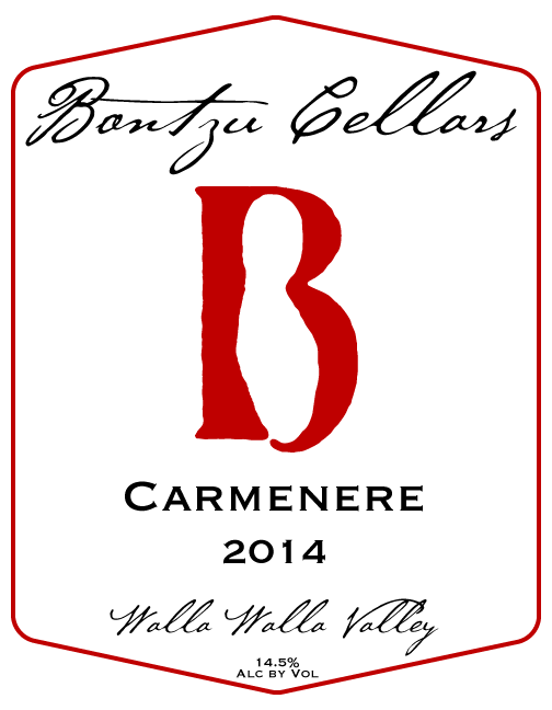 Bontzu Cellars Carmenere Bottle Preview