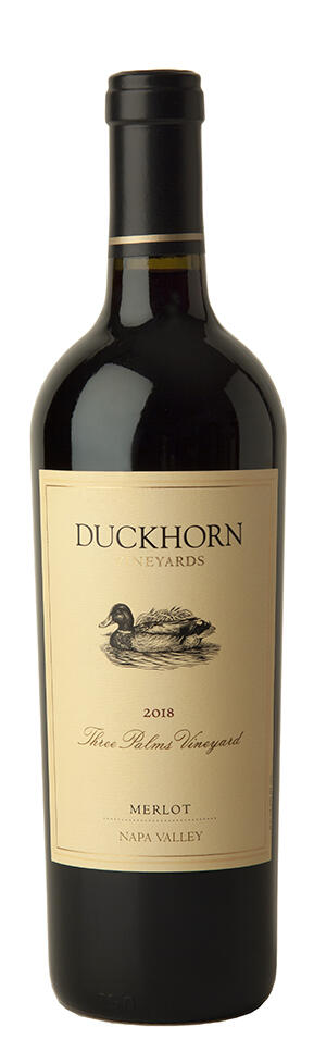 Duckhorn Vineyards Napa Valley Merlot Three Palms Vineyard Bottle Preview
