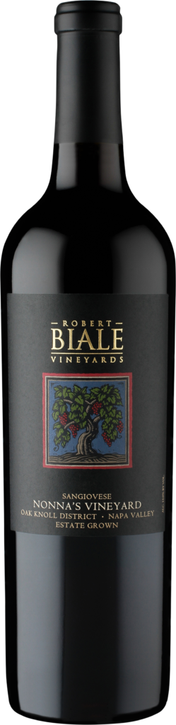 Robert Biale Vineyards Nonna's Vineyard Sangiovese Bottle Preview