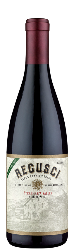 Regusci Winery Syrah Bottle Preview