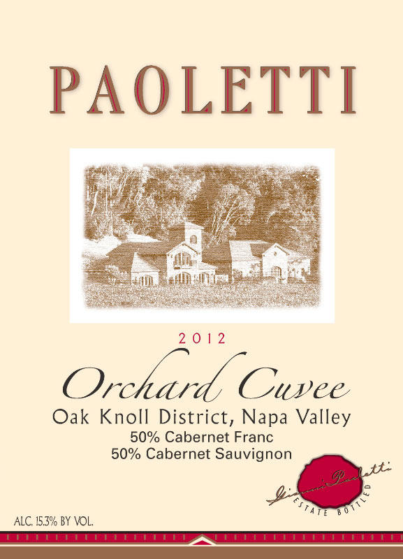 Paoletti Estates Winery Orchard Cuvee Bottle Preview