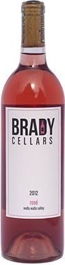 Brady Cellars Rosé - Walla Walla Valley Bottle Preview