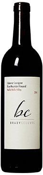 Brady Cellars Cabernet Sauvignon - Blue Mountain Vineyard Bottle Preview