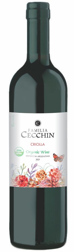 Famila Cecchin Organic & Natural Wines Natural wine non added sulphites tinto from Criolla grapes Familia Cecchin Bottle Preview