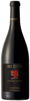 Del Dotto Vineyards PINOT NOIR FORT ROSS-SEAVIEW SONOMA COAST Bottle Preview
