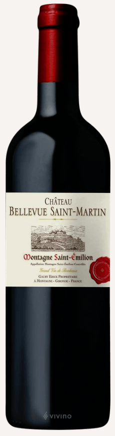 Château Bellevue Saint Martin Bellevue Saint Martin Bottle Preview