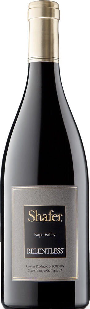Shafer Vineyards Relentless Bottle Preview