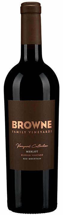 Browne Family Vineyards Klipsun Merlot Bottle Preview