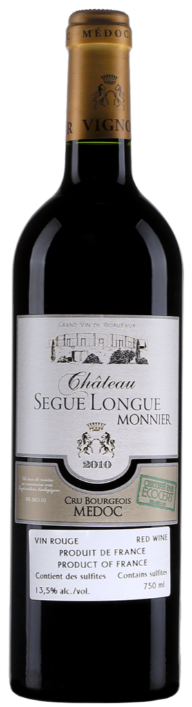 Château Segue Longue Monnier Château Segue Longue Monnier Médoc Cru Bourgeois Bottle Preview
