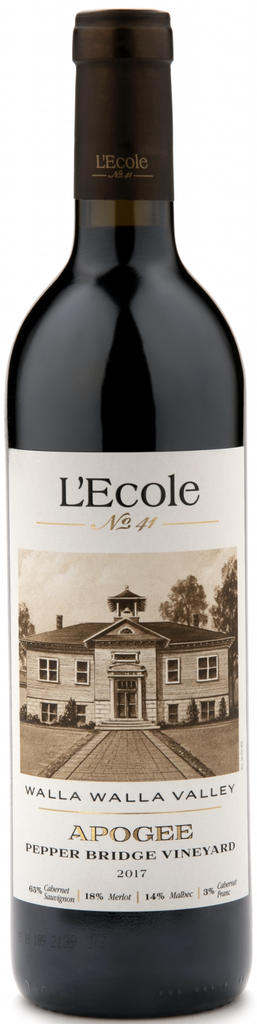 L’Ecole No 41 Apogee, Pepper Bridge Vineyard, Walla Walla Valley Bottle Preview