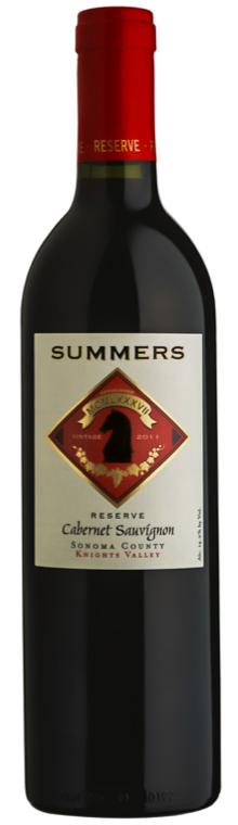 Summers Estate Wines Knights Valley Cabernet Sauvignon Bottle Preview